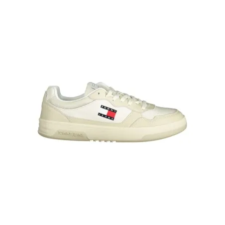 CHAUSSURES DE SPORT POUR HOMMES TOMMY HILFIGER BEIGE - TOMMY HILFIGER