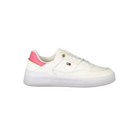 CHAUSSURES DE SPORT POUR FEMMES TOMMY HILFIGER BLANCHES - TOMMY HILFIGER