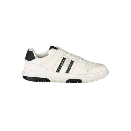 CHAUSSURES DE SPORT POUR HOMMES TOMMY HILFIGER BLANCHES - TOMMY HILFIGER