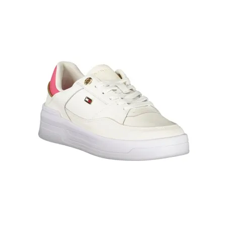 CHAUSSURES DE SPORT POUR FEMMES TOMMY HILFIGER BLANCHES - TOMMY HILFIGER