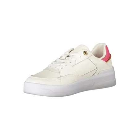 CHAUSSURES DE SPORT POUR FEMMES TOMMY HILFIGER BLANCHES - TOMMY HILFIGER