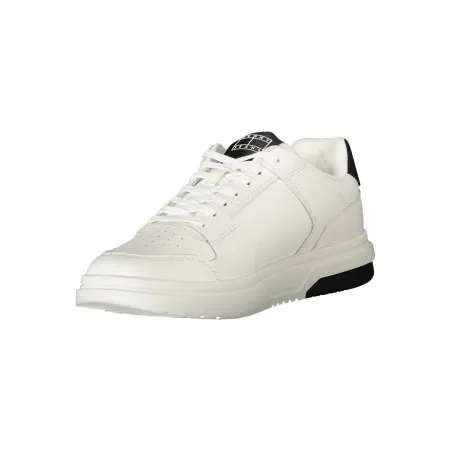 CHAUSSURES DE SPORT POUR HOMMES TOMMY HILFIGER BLANCHES - TOMMY HILFIGER
