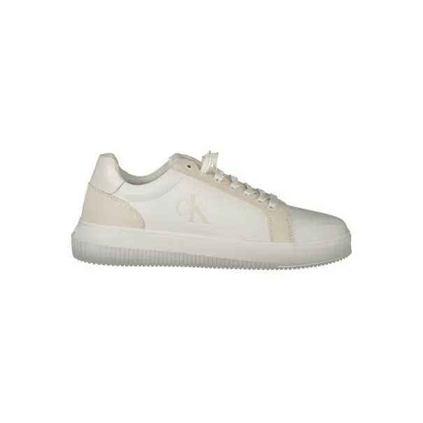 CHAUSSURES DE SPORT POUR HOMMES CALVIN KLEIN BLANCHES - CALVIN KLEIN