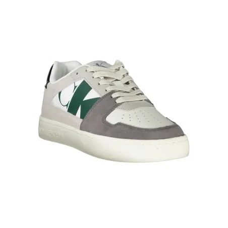 CHAUSSURES DE SPORT POUR HOMMES CALVIN KLEIN BLANCHES - CALVIN KLEIN