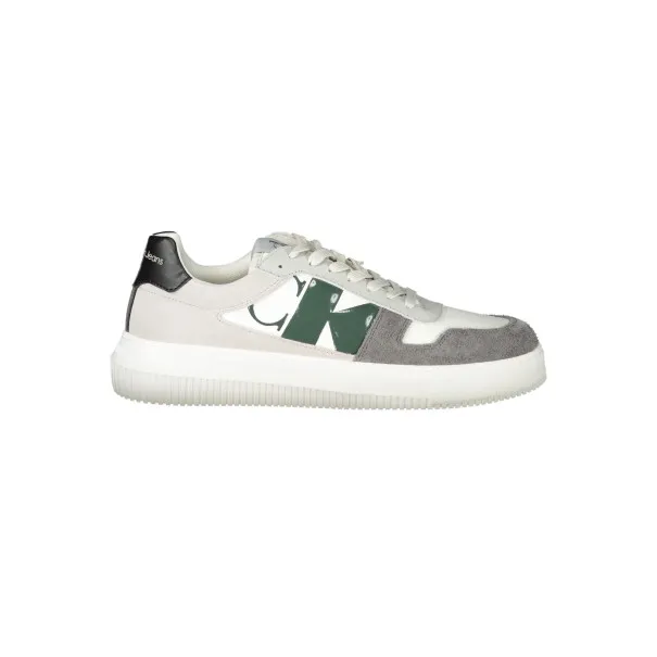 CHAUSSURES DE SPORT POUR HOMMES CALVIN KLEIN BLANCHES - CALVIN KLEIN