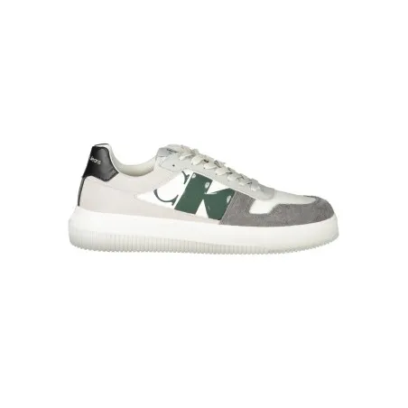 CHAUSSURES DE SPORT POUR HOMMES CALVIN KLEIN BLANCHES - CALVIN KLEIN