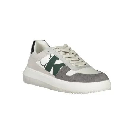 CHAUSSURES DE SPORT POUR HOMMES CALVIN KLEIN BLANCHES - CALVIN KLEIN