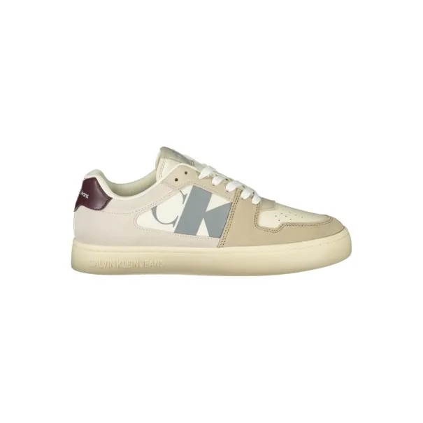 CHAUSSURES DE SPORT POUR HOMMES CALVIN KLEIN BEIGE - CALVIN KLEIN