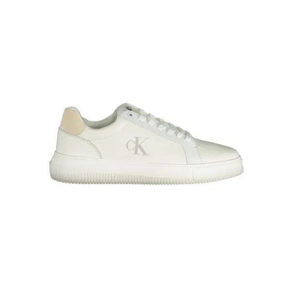 CHAUSSURES DE SPORT POUR HOMMES CALVIN KLEIN BLANCHES - CALVIN KLEIN