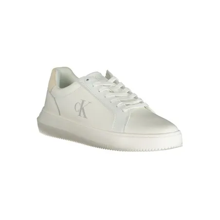 CHAUSSURES DE SPORT POUR HOMMES CALVIN KLEIN BLANCHES - CALVIN KLEIN