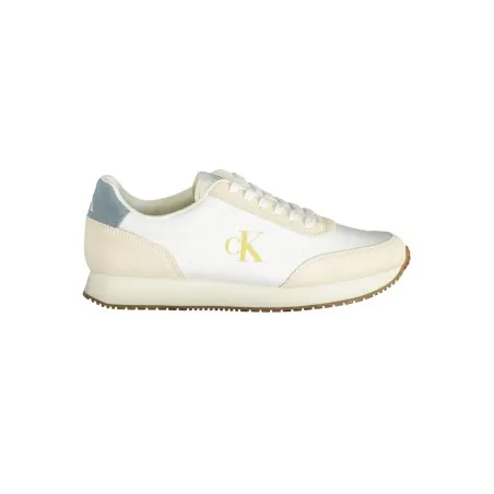 CHAUSSURES DE SPORT POUR HOMMES CALVIN KLEIN BLANCHES - CALVIN KLEIN