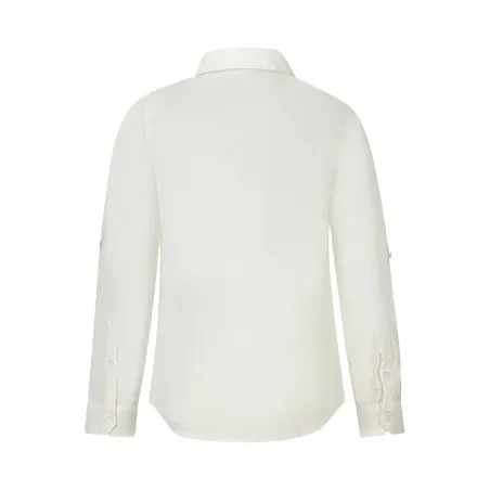 CHEMISE À MANCHES LONGUES GUESS JEANS ENFANT BLANCHE - GUESS JEANS
