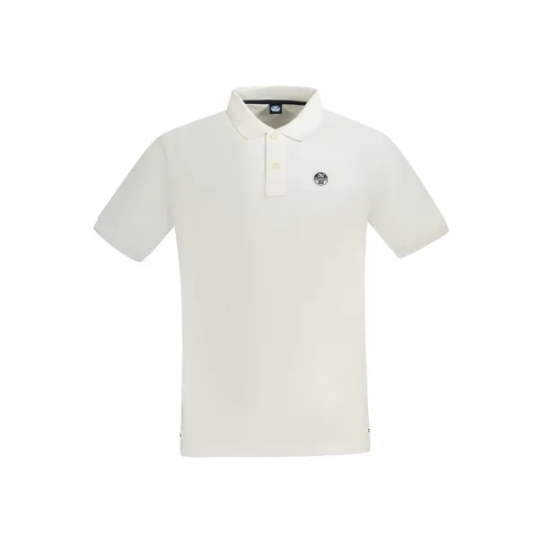 POLO À MANCHES COURTES POUR HOMMES NORTH SAILS BLANC - NORTH SAILS