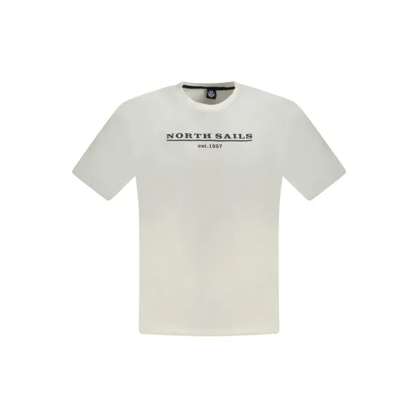 T-SHIRT À MANCHES COURTES NORTH SAILS HOMME BLANC - NORTH SAILS