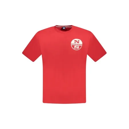 T-SHIRT À MANCHES COURTES POUR HOMMES NORTH SAILS ROUGE - NORTH SAILS