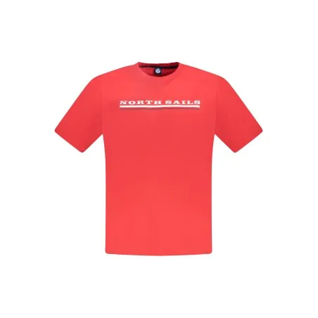 T-SHIRT À MANCHES COURTES POUR HOMMES NORTH SAILS ROUGE - NORTH SAILS