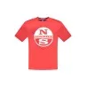 T-SHIRT À MANCHES COURTES POUR HOMMES NORTH SAILS ROUGE - NORTH SAILS