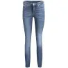 CALVIN KLEIN JEANS DENIM FEMME BLEU - CALVIN KLEIN