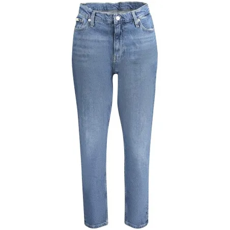 CALVIN KLEIN JEANS DENIM FEMME BLEU - CALVIN KLEIN