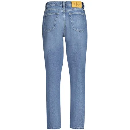CALVIN KLEIN JEANS DENIM FEMME BLEU - CALVIN KLEIN