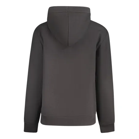 SWEAT-SHIRT CALVIN KLEIN SANS ZIP FEMME NOIR - CALVIN KLEIN