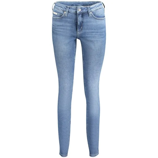 CALVIN KLEIN JEANS DENIM FEMME BLEU - CALVIN KLEIN