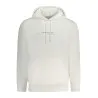 SWEAT-SHIRT ZIPPÉ POUR HOMMES CALVIN KLEIN BLANC - CALVIN KLEIN