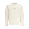SWEAT-SHIRT CALVIN KLEIN SANS ZIP HOMME BEIGE - CALVIN KLEIN