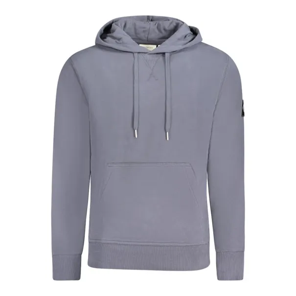 SWEAT-SHIRT CALVIN KLEIN SANS ZIP HOMME BLEU - CALVIN KLEIN
