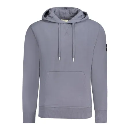 SWEAT-SHIRT CALVIN KLEIN SANS ZIP HOMME BLEU - CALVIN KLEIN
