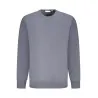 SWEAT-SHIRT CALVIN KLEIN SANS ZIP HOMME BLEU - CALVIN KLEIN