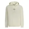 SWEAT-SHIRT ZIPPÉ POUR HOMMES CALVIN KLEIN BLANC - CALVIN KLEIN