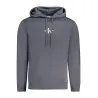 SWEAT-SHIRT CALVIN KLEIN SANS ZIP HOMME BLEU - CALVIN KLEIN