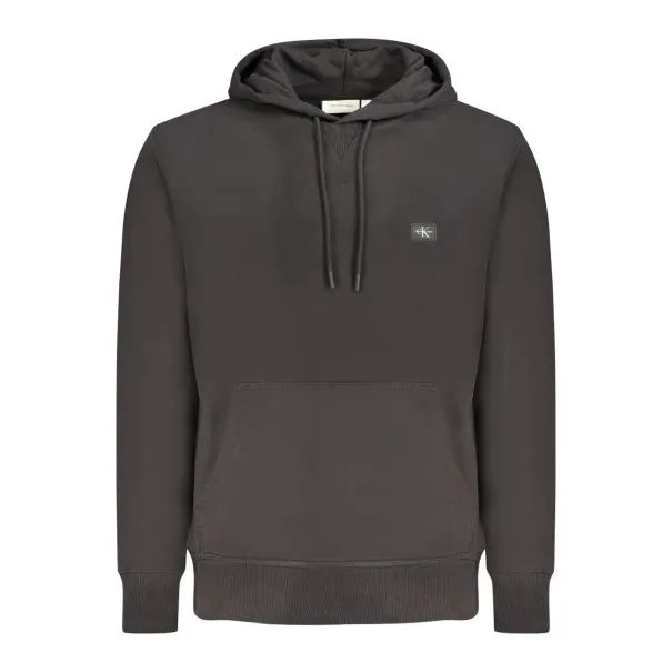 Sweat-shirt zippé noir pour homme Calvin Klein - CALVIN KLEIN