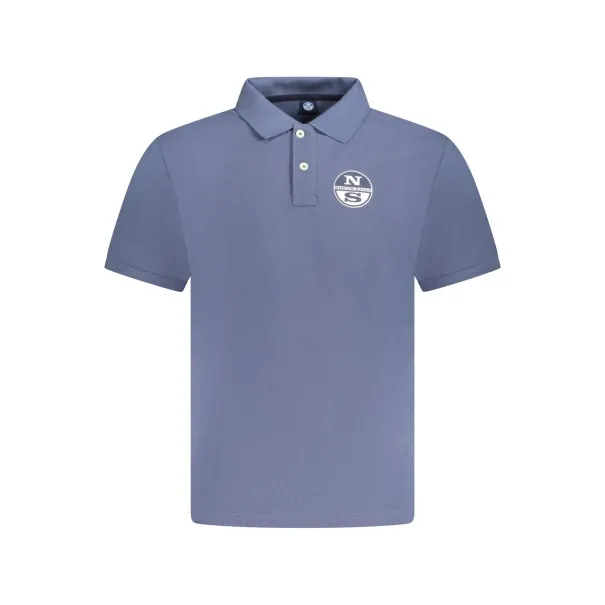 POLO À MANCHES COURTES POUR HOMMES NORTH SAILS BLEU - NORTH SAILS
