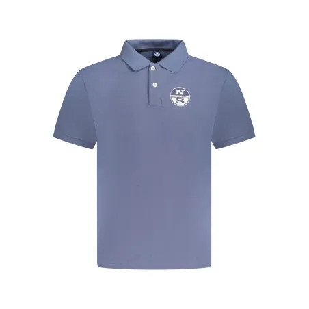 POLO À MANCHES COURTES POUR HOMMES NORTH SAILS BLEU - NORTH SAILS