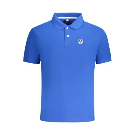 POLO À MANCHES COURTES POUR HOMMES NORTH SAILS BLEU - NORTH SAILS