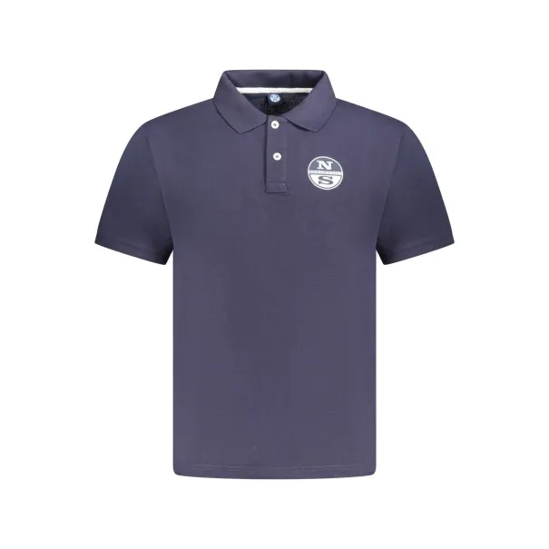 POLO À MANCHES COURTES POUR HOMMES NORTH SAILS BLEU - NORTH SAILS