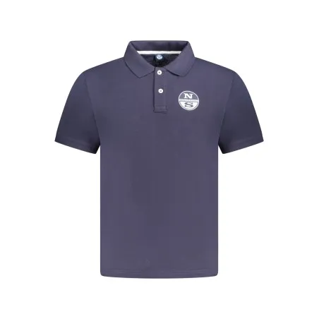 POLO À MANCHES COURTES POUR HOMMES NORTH SAILS BLEU - NORTH SAILS