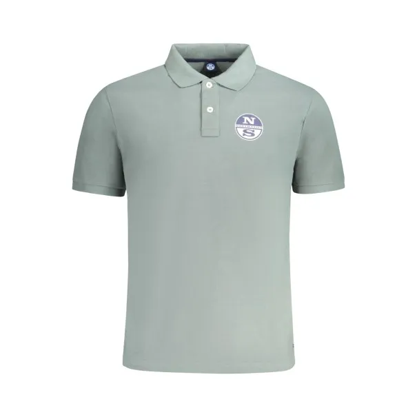 POLO À MANCHES COURTES POUR HOMMES NORTH SAILS VERT - NORTH SAILS