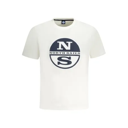 T-SHIRT À MANCHES COURTES NORTH SAILS HOMME BLANC - NORTH SAILS