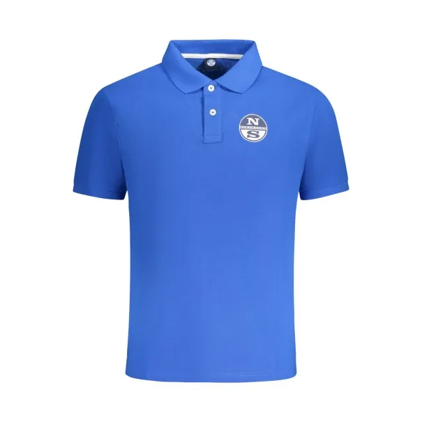 POLO À MANCHES COURTES POUR HOMMES NORTH SAILS BLEU - NORTH SAILS