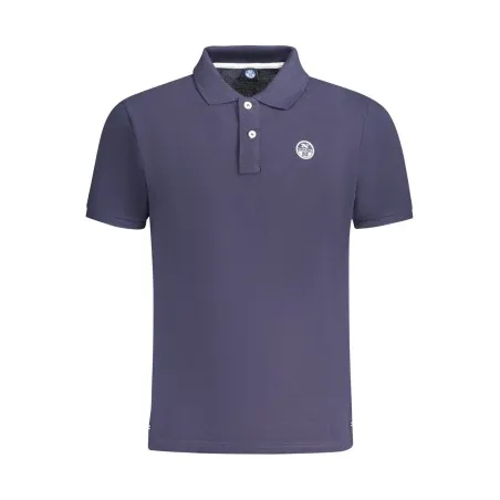 POLO À MANCHES COURTES POUR HOMMES NORTH SAILS BLEU - NORTH SAILS