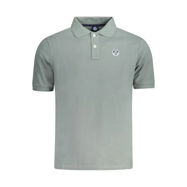 POLO À MANCHES COURTES POUR HOMMES NORTH SAILS VERT - NORTH SAILS