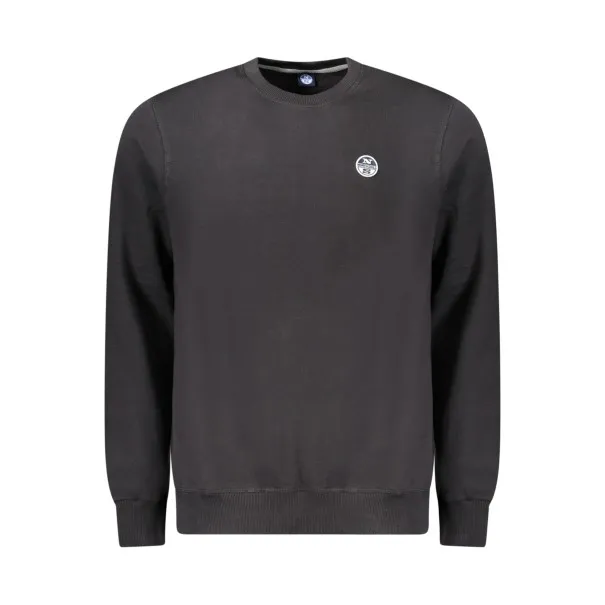 SWEAT-SHIRT ZIPPÉ NOIR POUR HOMMES NORTH SAILS - NORTH SAILS