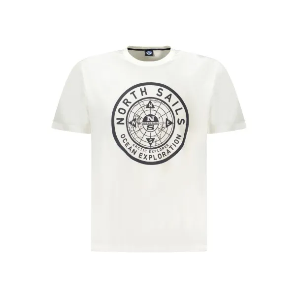 T-SHIRT À MANCHES COURTES NORTH SAILS HOMME BLANC - NORTH SAILS