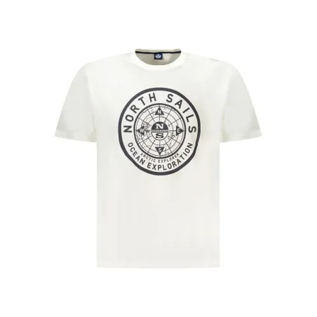 T-SHIRT À MANCHES COURTES NORTH SAILS HOMME BLANC - NORTH SAILS