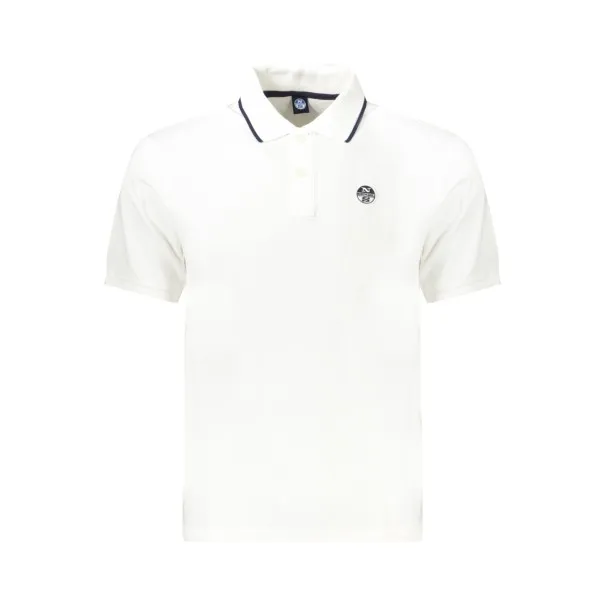 POLO À MANCHES COURTES POUR HOMMES NORTH SAILS BLANC - NORTH SAILS