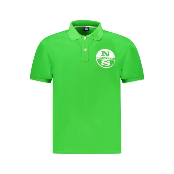 POLO À MANCHES COURTES POUR HOMMES NORTH SAILS VERT - NORTH SAILS