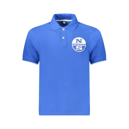 POLO À MANCHES COURTES POUR HOMMES NORTH SAILS BLEU - NORTH SAILS